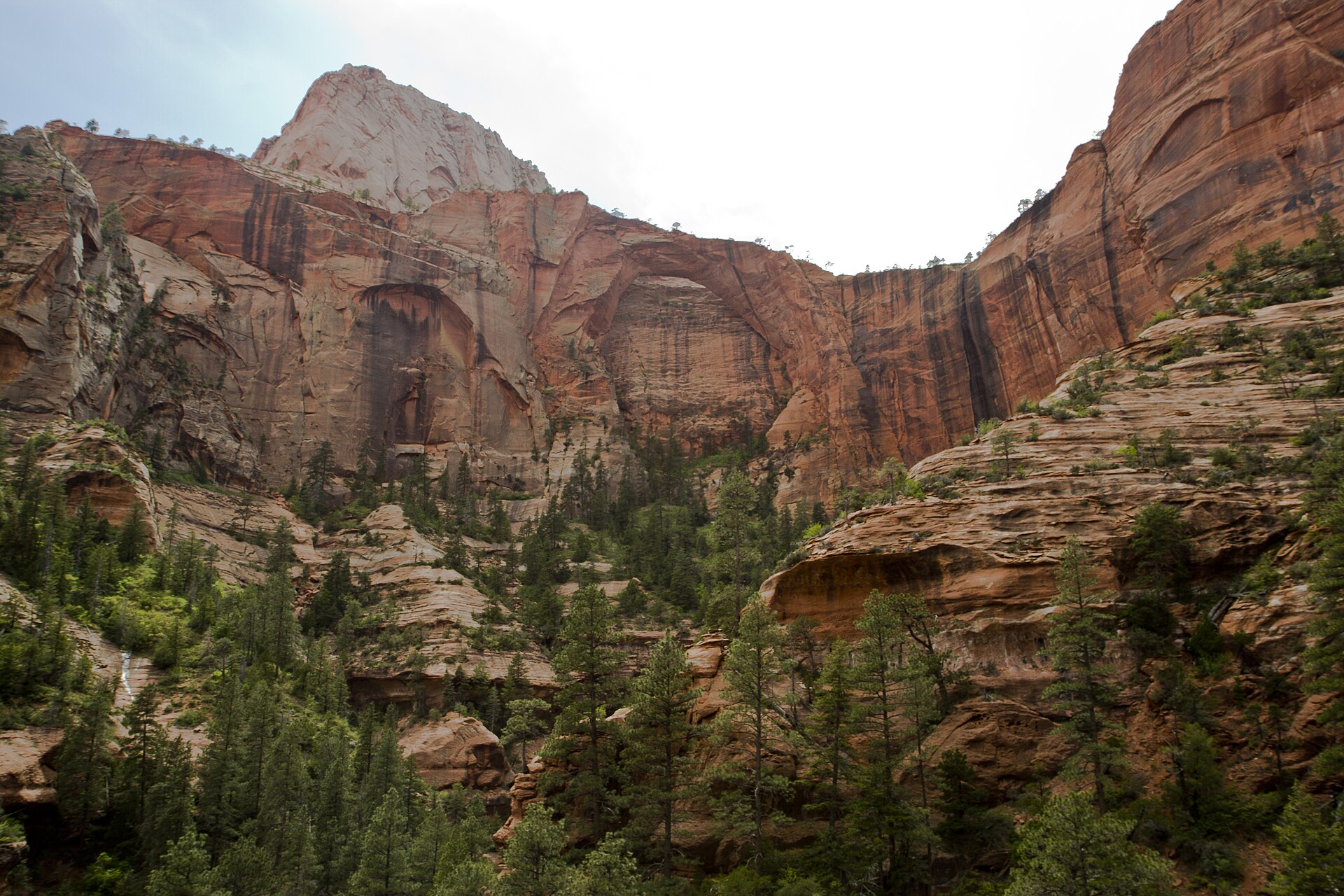 kolob canyons Kolob Arch — one of the largest freestanding natural arches, seen along La Verkin Creek Trail